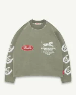 ILLICIT BLOC PADS CLOUDWEAVE FADED POCKET LONG SLEEVE T-SHIRT