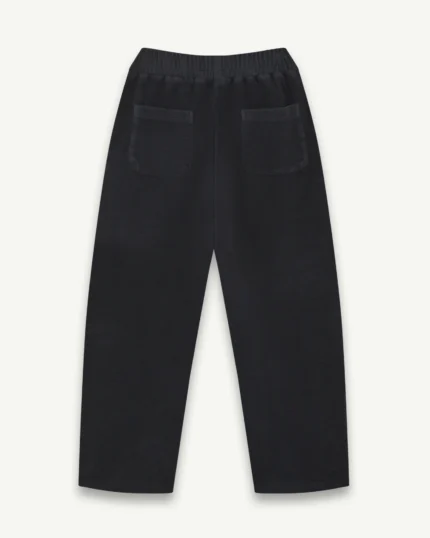ILLICIT BLOC SPELLOUT TEDDYKNIT SWEATPANTS - VINTAGE BLACK