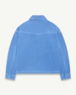 ILLICIT BLOC MOLESKIN RANCH STUD SHIRT - OXFORD BLUE